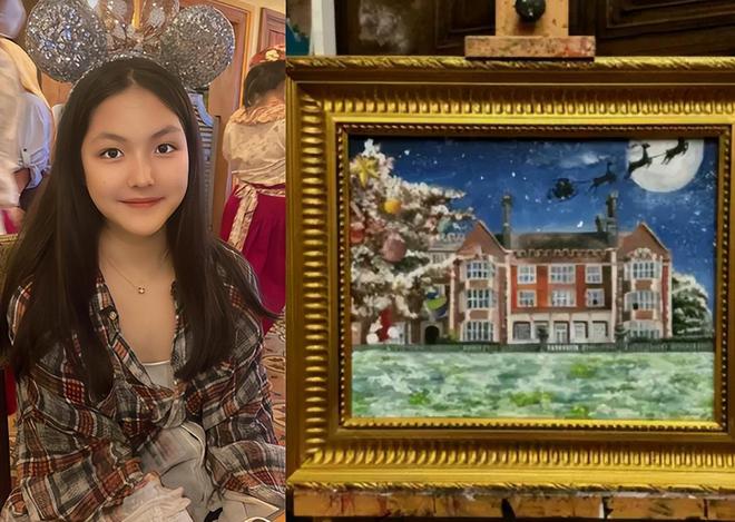 王诗龄画作再获奖王岳伦祝贺李湘被富养出来的女儿争了口气(图5)